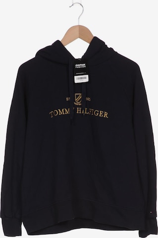 TOMMY HILFIGER Sweatshirt & Zip-Up Hoodie in M in Blue: front
