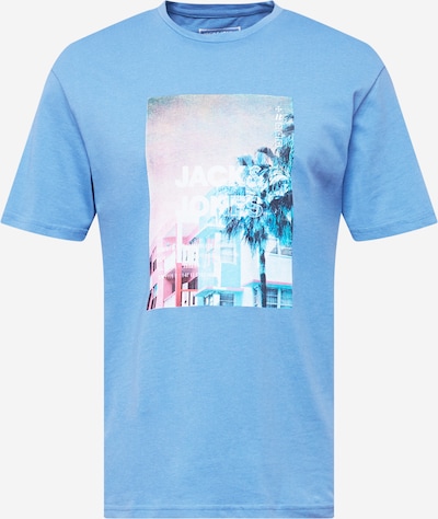 JACK & JONES قميص 'SETH' بـ فيروزي / أزرق فاتح / وردي / أبيض, عرض المنتج