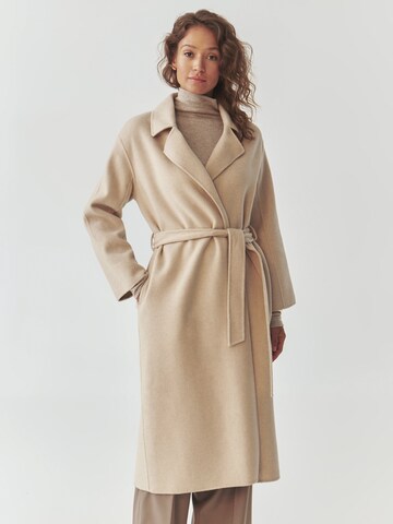 TATUUM Between-seasons coat 'MATIA' in Beige: front