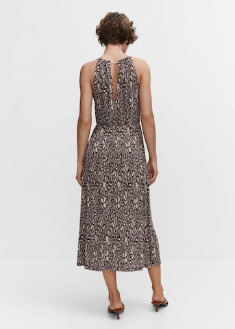 MANGO Summer Dress 'Povier' in Brown