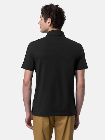 K-Way Shirt 'K-WAY VIGGO LT STRETCH JERSEY SLIM T-Shirt e Polo' in Zwart