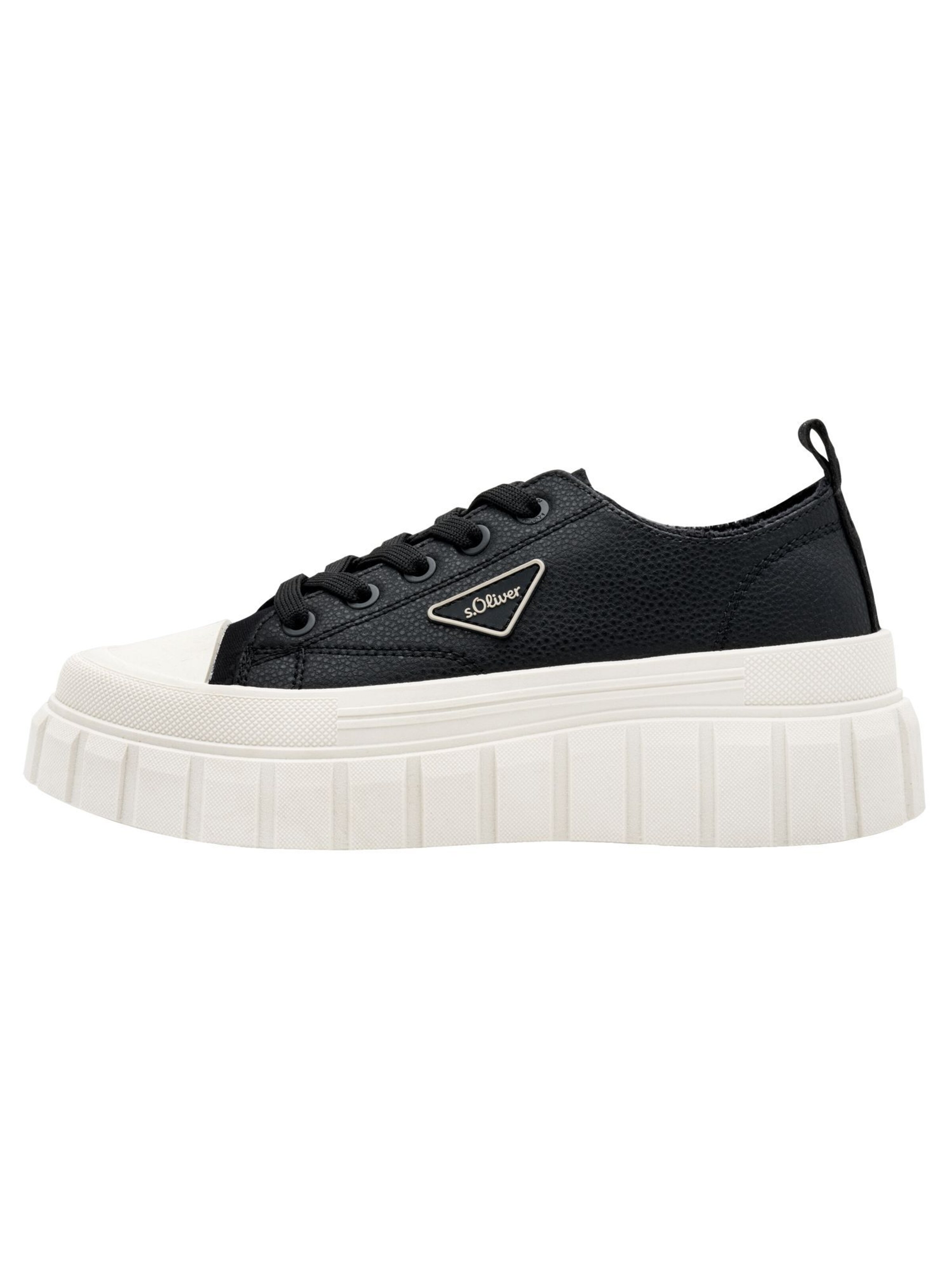 s.Oliver Sneaker in Schwarz