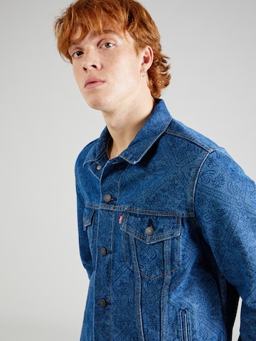 Geacă de primăvară-toamnă 'The Trucker Jacket' de la LEVI'S ® pe albastru