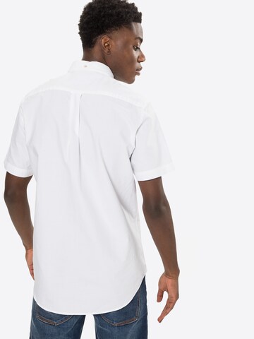 GANT Regular fit Button Up Shirt in White