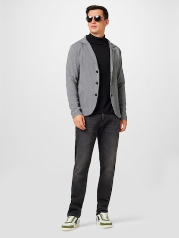 Coupe regular Veste de costume 'CHARLES' Key Largo en gris