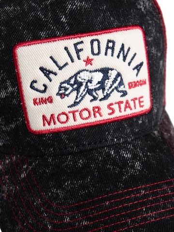 King Kerosin Cap 'California' in Black