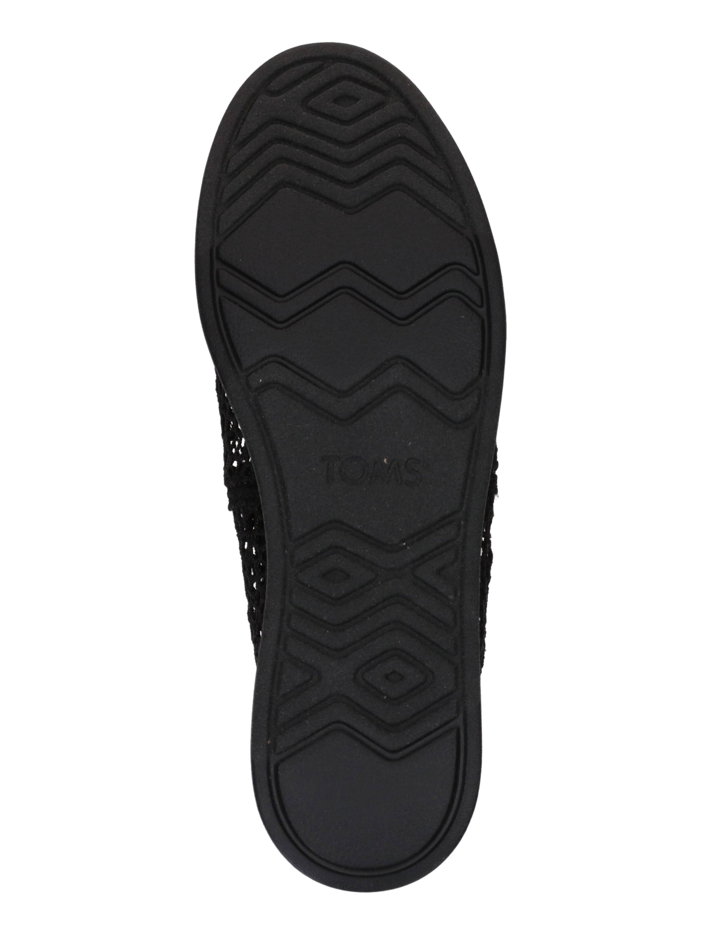 TOMS Slip on boty – černá