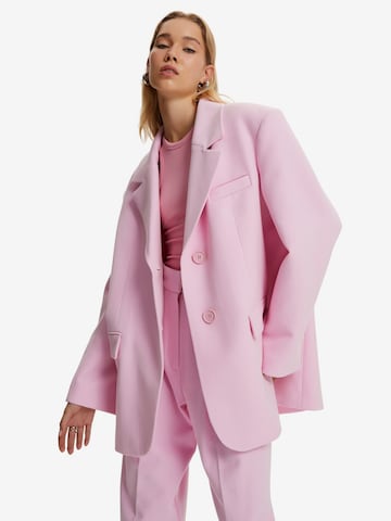 Blazer NOCTURNE en rose : devant