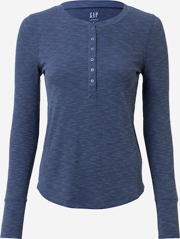 GAP Shirt in Blauw: voorkant