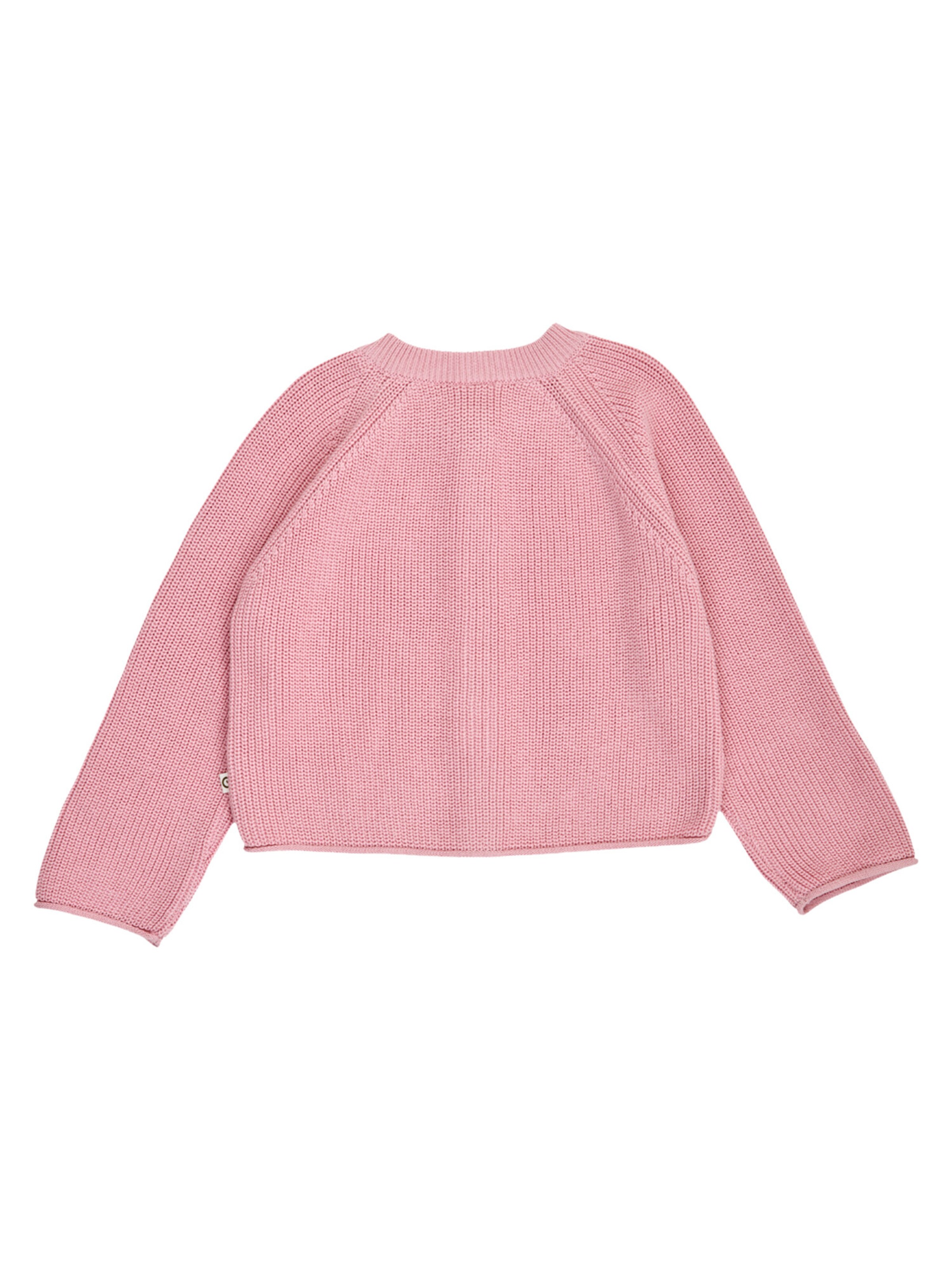 Cardigan Müsli by GREEN COTTON en rose
