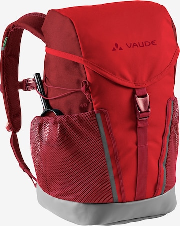 VAUDE Sportrucksack 'Puck 10' in Rot: predná strana