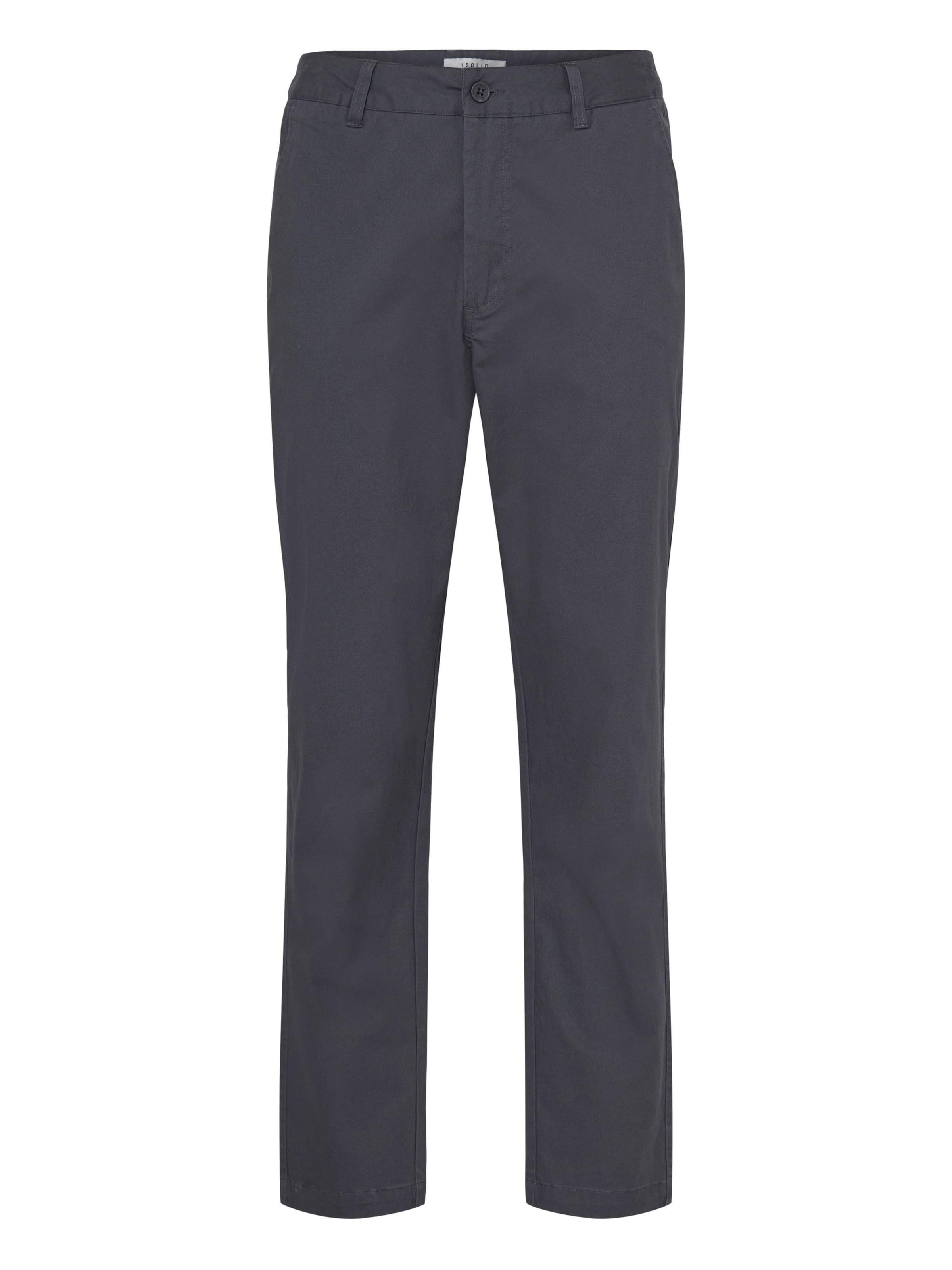 !Solid Chino ' SDJoe ' in Grijs: voorkant