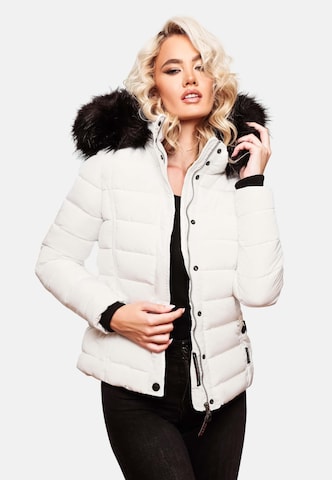 NAVAHOO - Chaqueta de invierno 'Miamor' en blanco