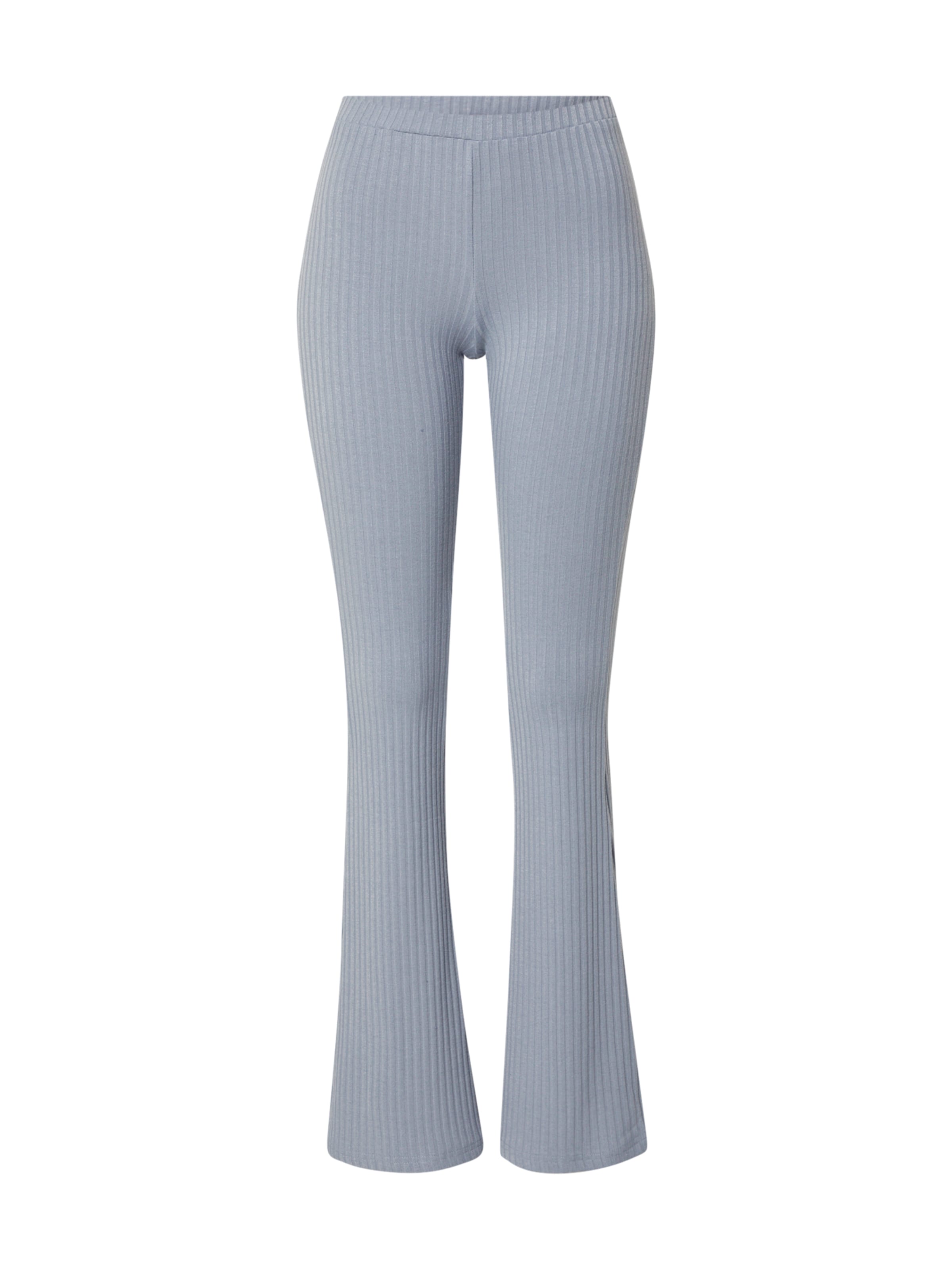 Edikted Разкроени Панталон в синьо: отпред