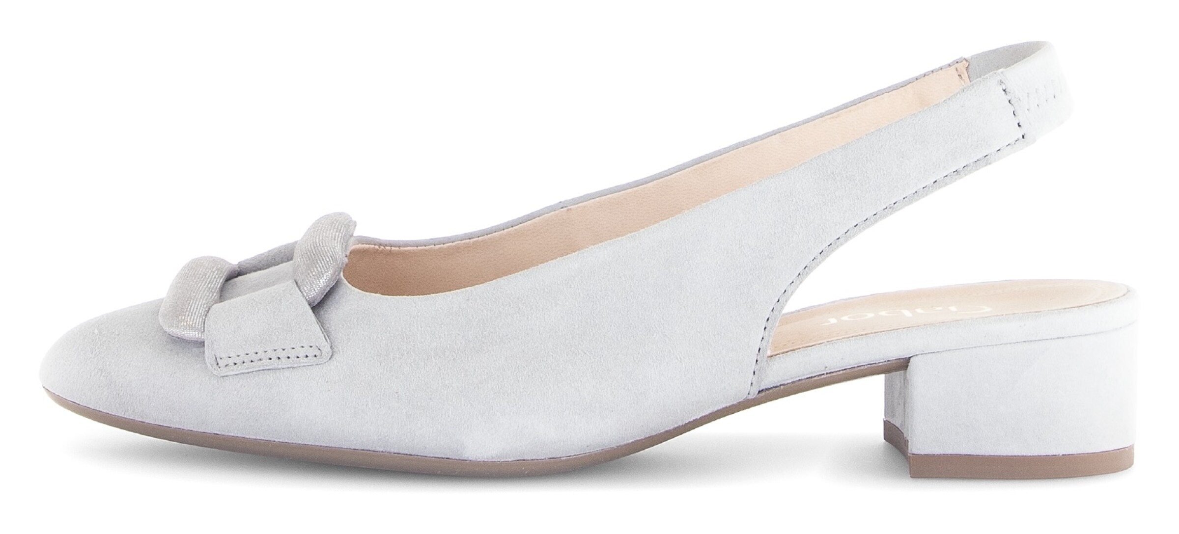 GABOR Slingback Pumps in Grey