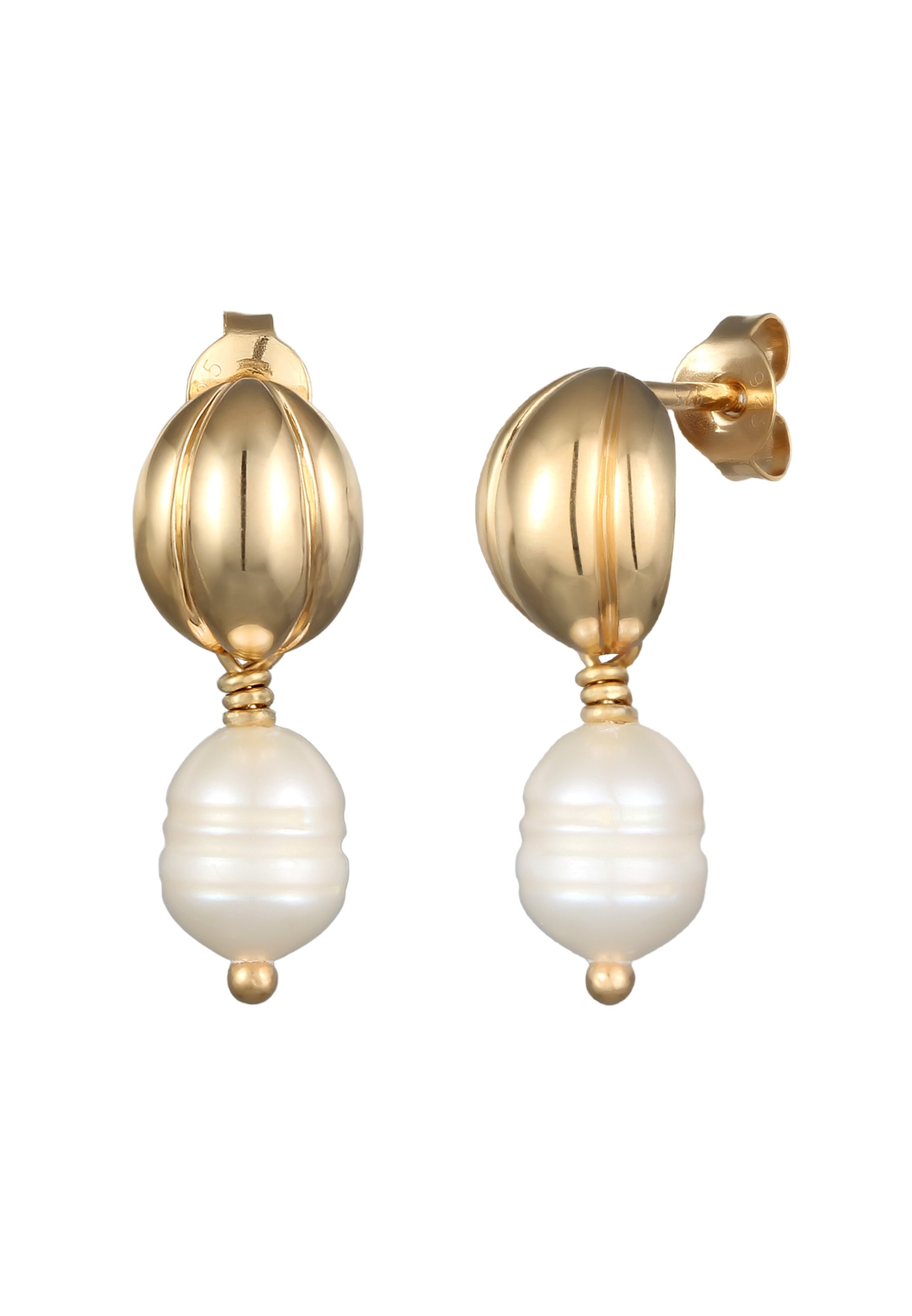 Boucles d'oreilles ELLI PREMIUM en or : devant