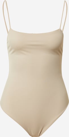 ABOUT YOU x Marie von Behrens - Bustier Traje de baño 'Vanessa' en beige: frente