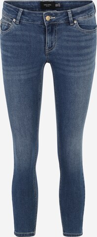 Vero Moda Petite Skinny Jeans 'SYLVIA' in Blue: front