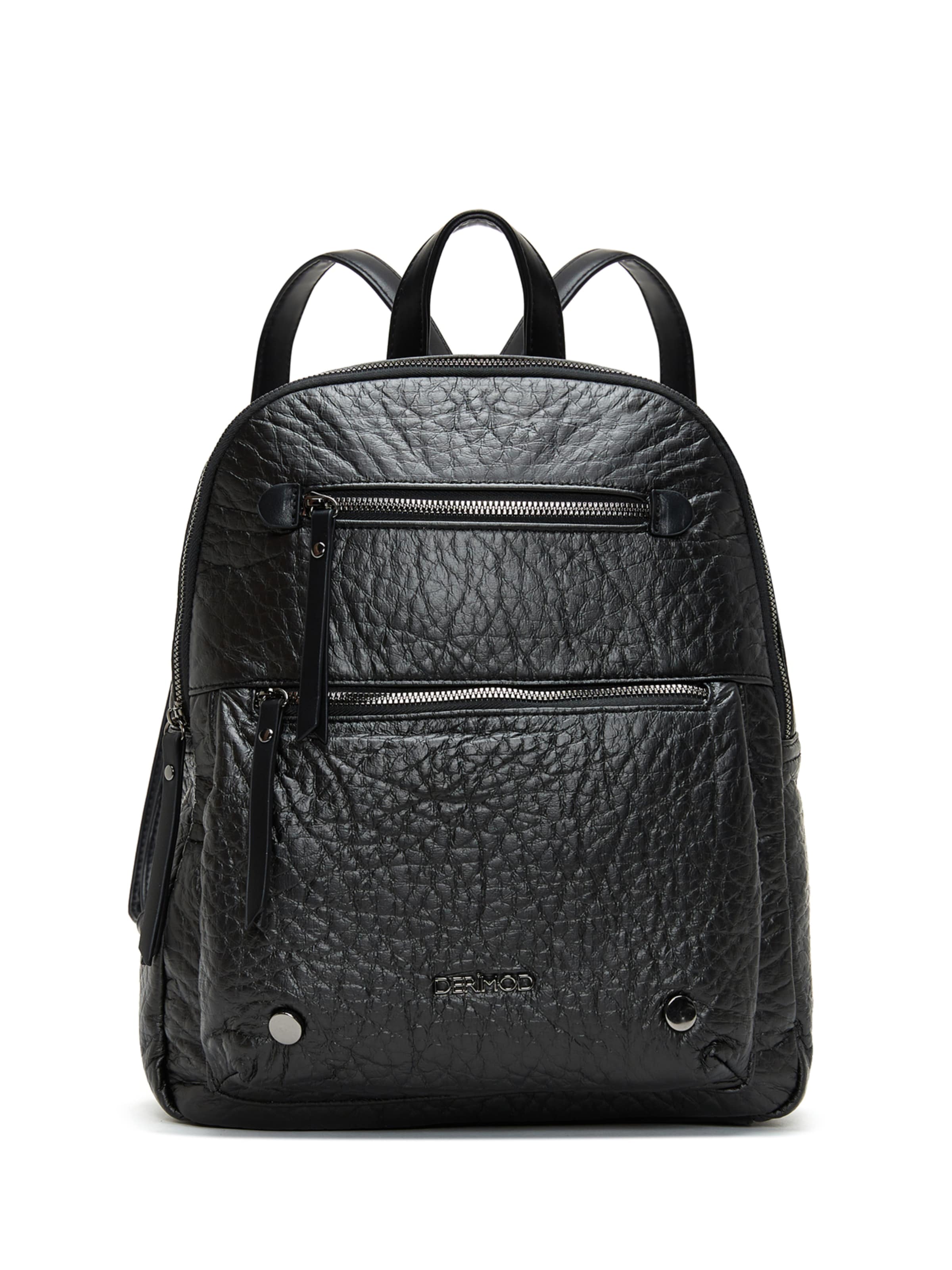 Derimod Rucksack in schwarz, Produktansicht