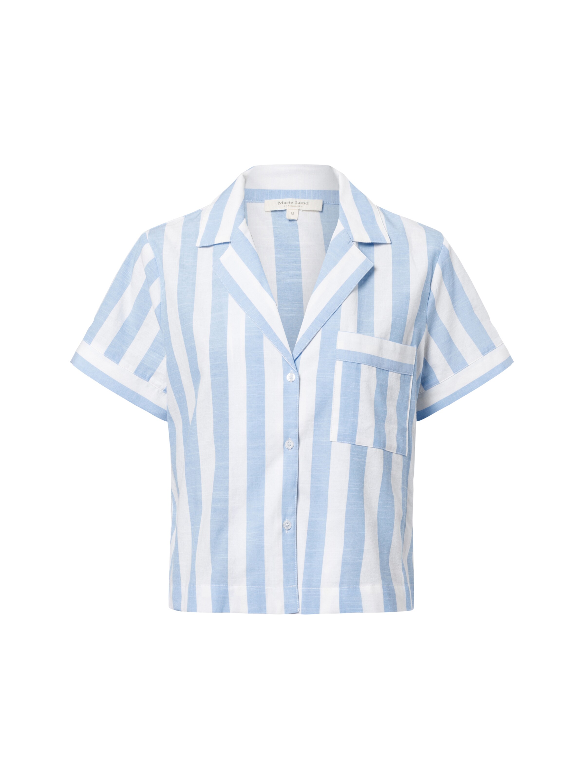 Marie Lund Pajama in Blue: front