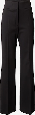 HUGO Red Wide leg Pantalon 'Himia' in Zwart: voorkant