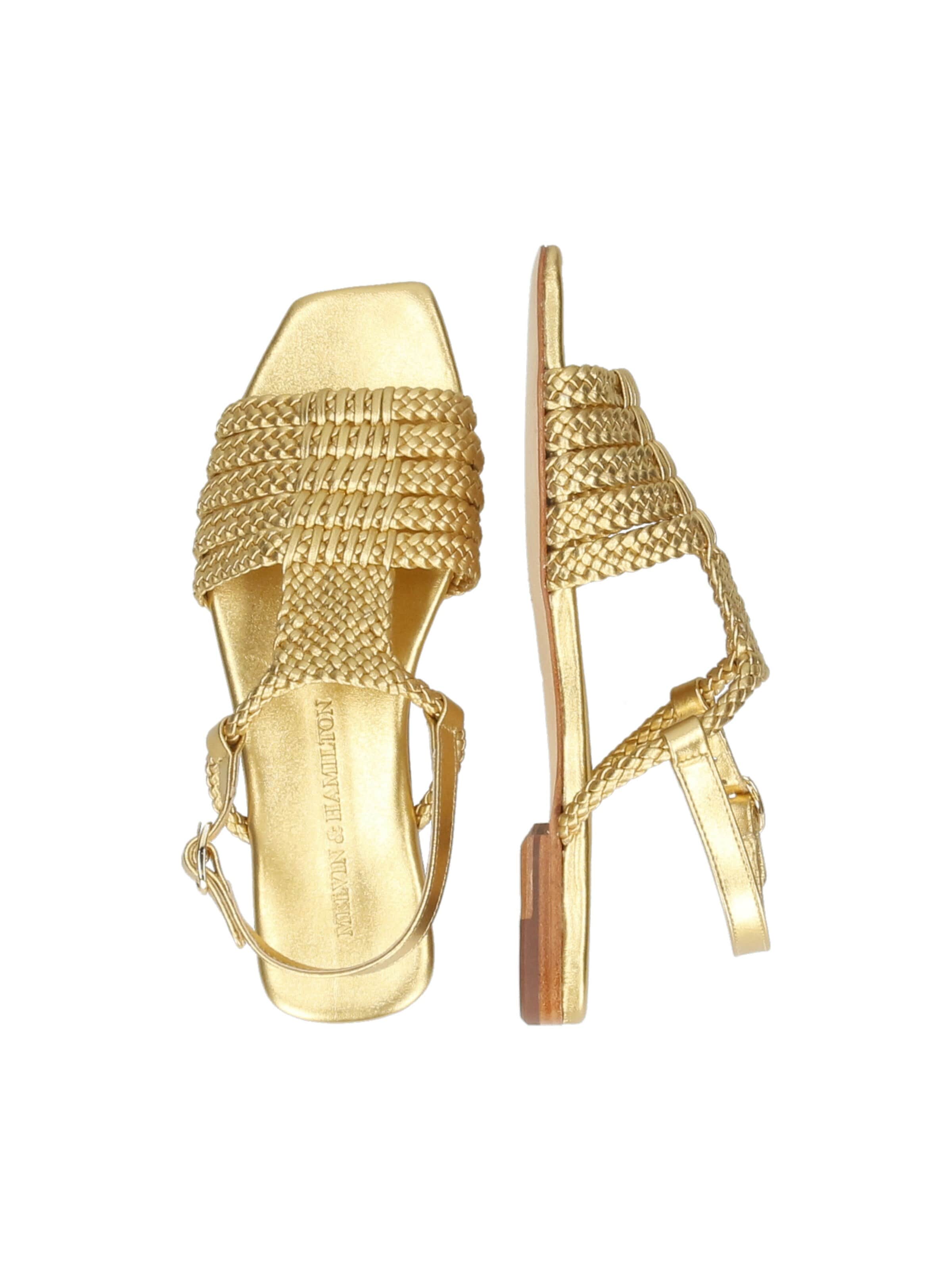 MELVIN & HAMILTON Sandale '10'‌‌‌‌‌‌ in Gold