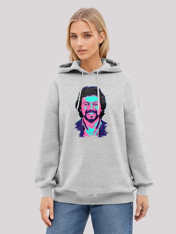 Sweat-shirt F4NT4STIC en gris : devant