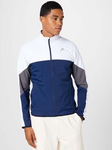 Veste de sport 'Club 22' HEAD en bleu : devant