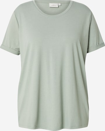 ONLY Carmakoma - Camiseta en verde: frente