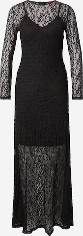 juoda HUGO Vakarinė suknelė 'Nulietta': priekis