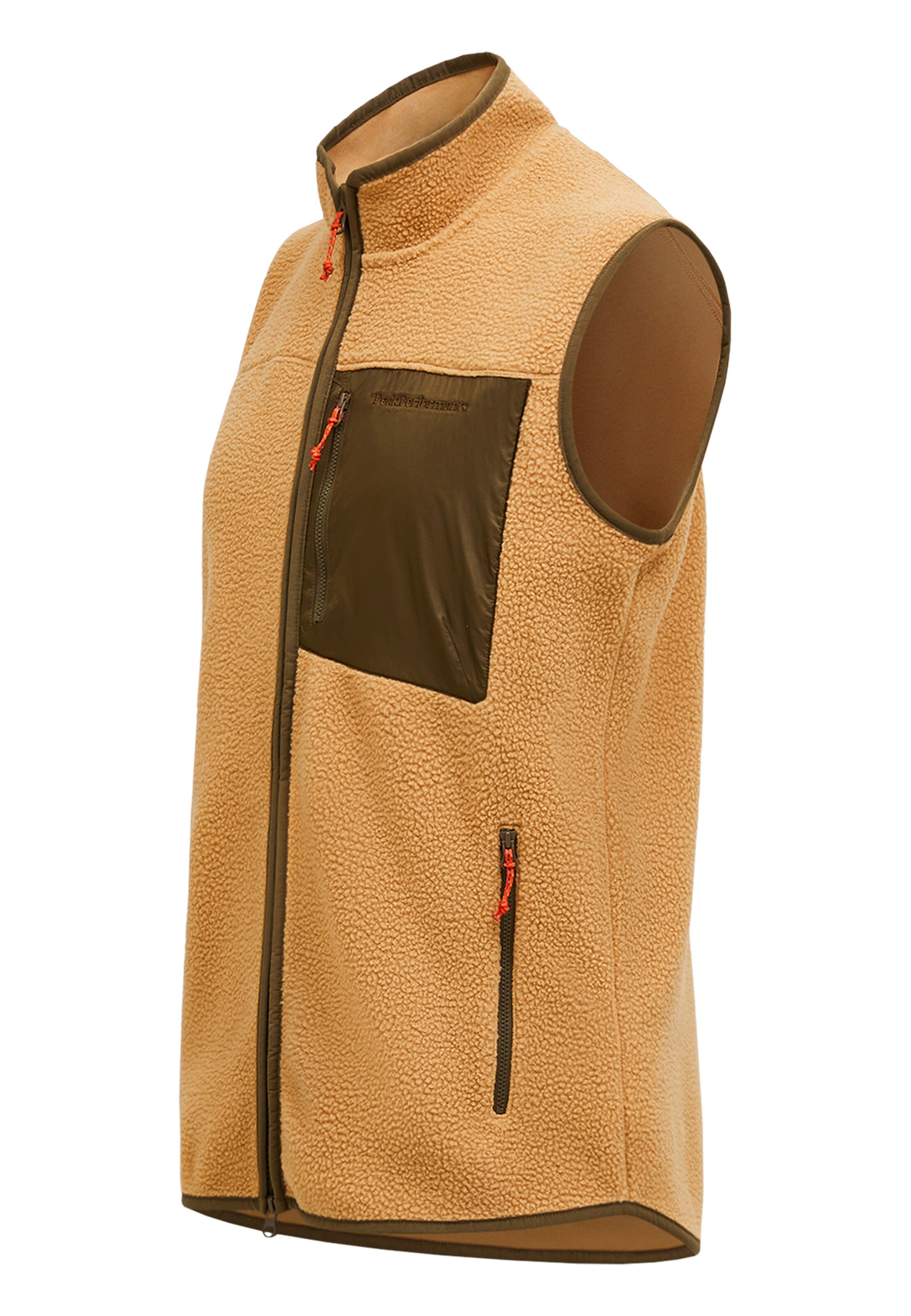 Gilet PEAK PERFORMANCE en marron