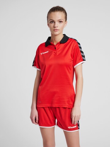 Hummel Functioneel shirt in Rood: voorkant