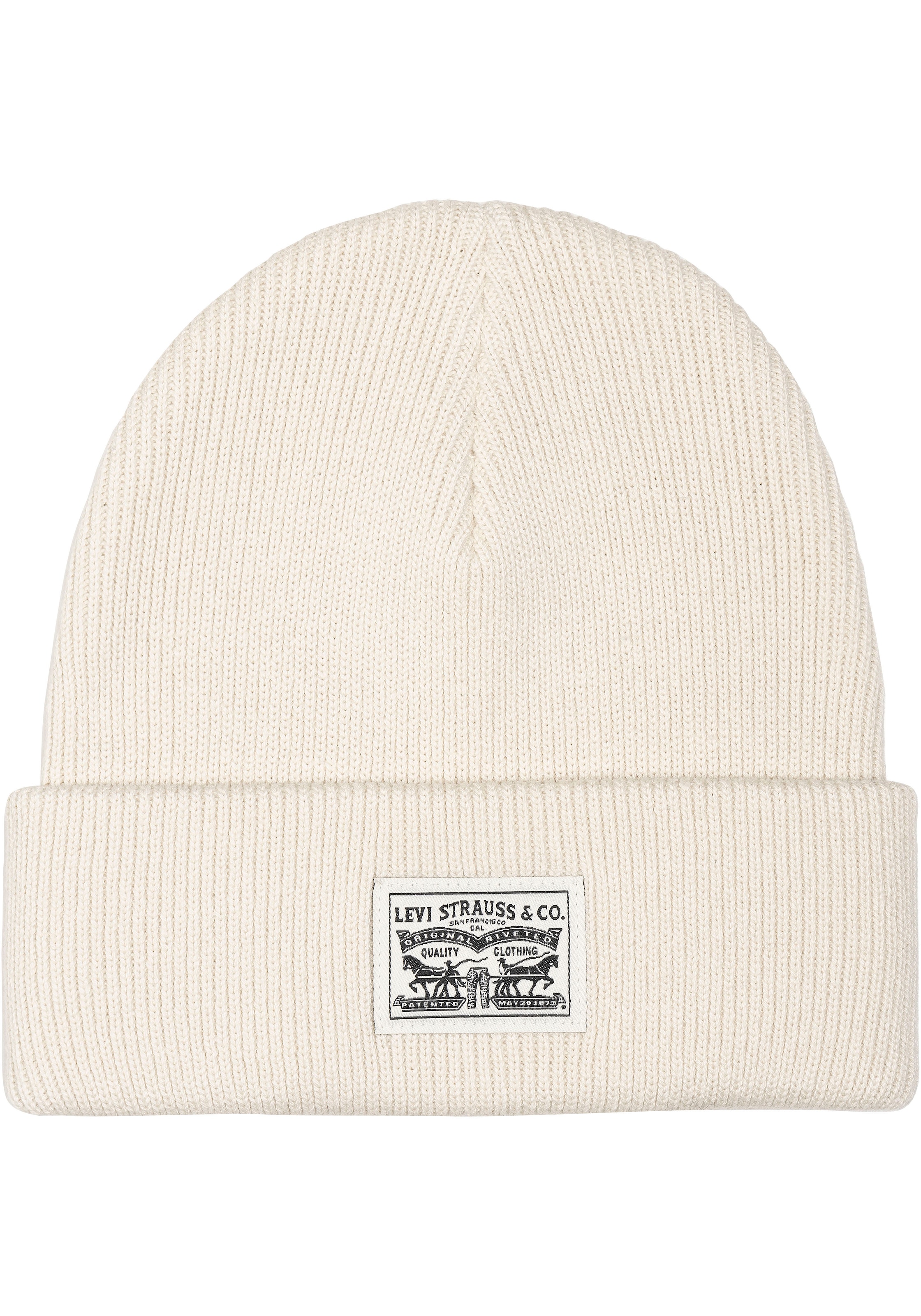 LEVI&#x27;S ® Beanie in Beige: front