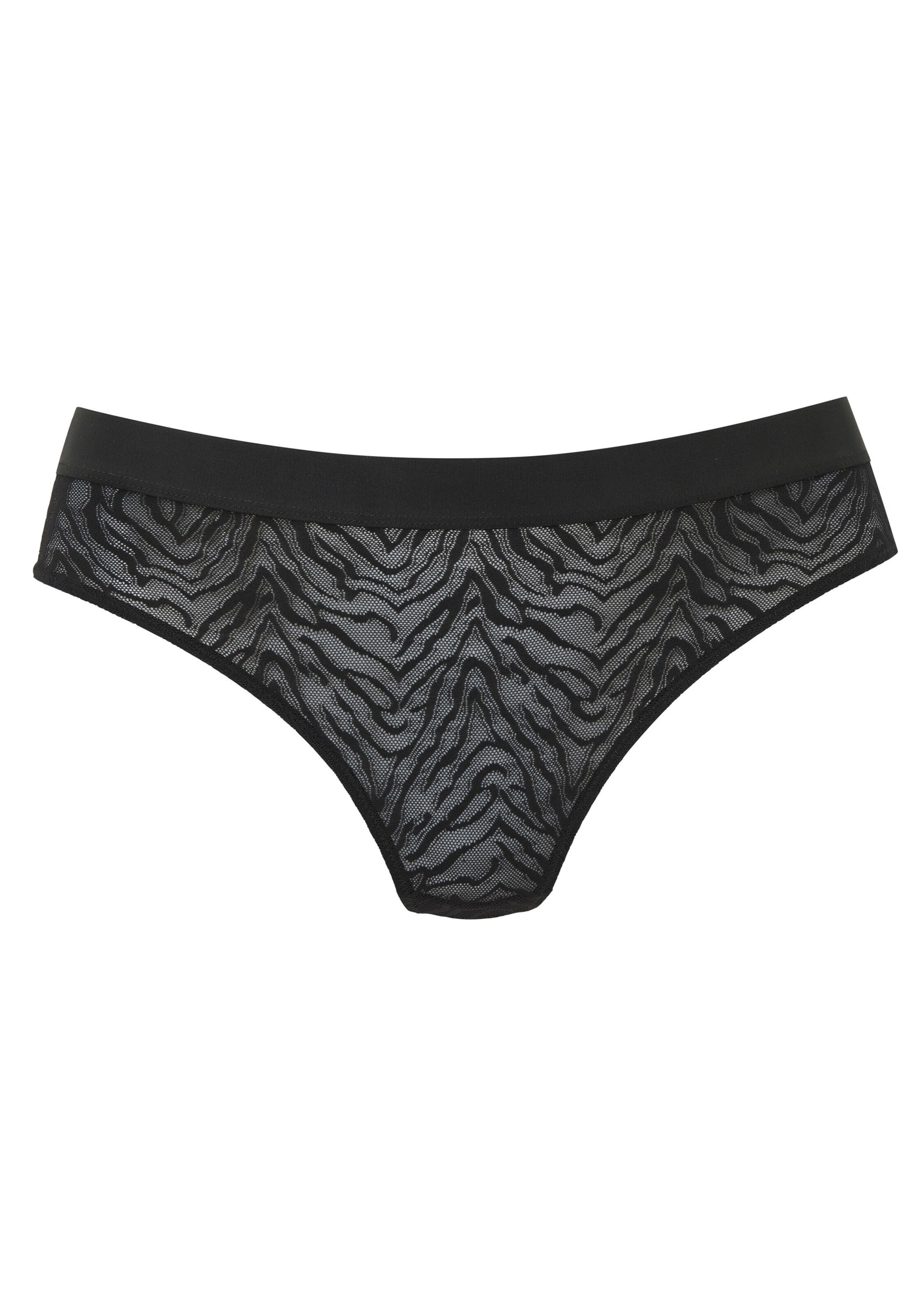 String di s.Oliver in nero: frontale