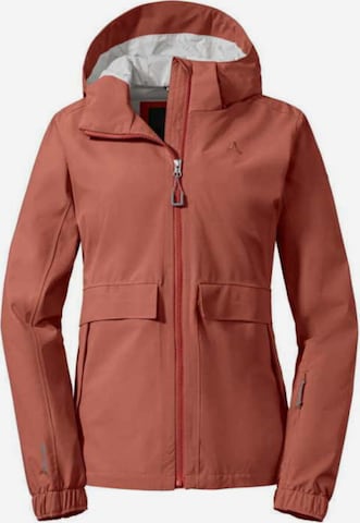 Schöffel Outdoorjacke 'Lausanne' in Rot: predná strana