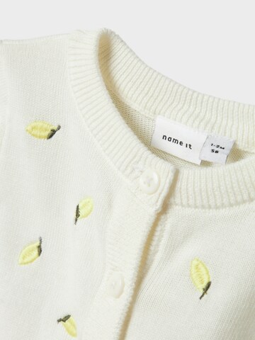 NAME IT Knit cardigan 'NBFDetrille' in White