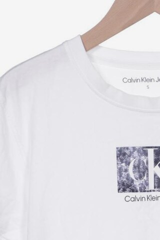 Calvin Klein Jeans T-Shirt S in Weiß