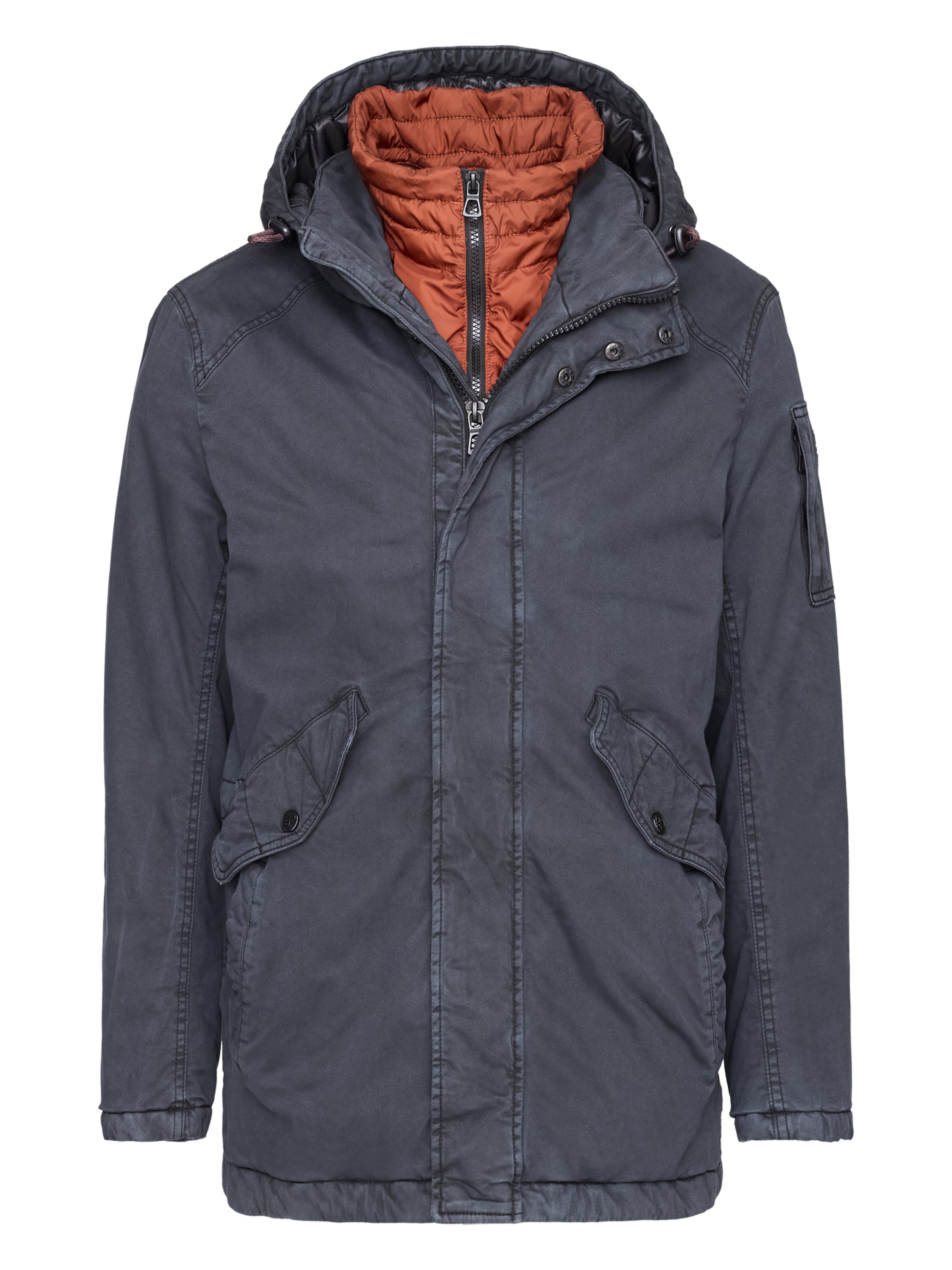 REDPOINT Parka in Blau: Vorderseite