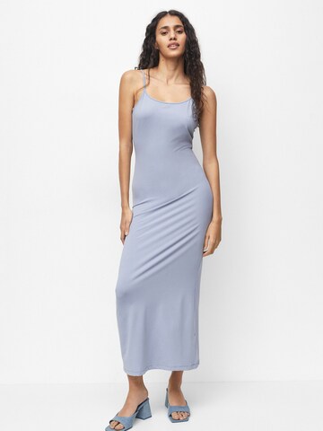 Pull&Bear Dress in Blue: front