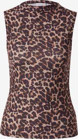 VILA Top 'VILeoa' in Brown: front