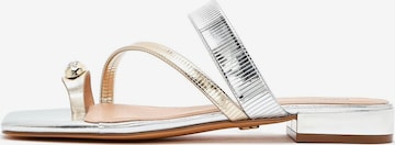 Derimod Muiltjes in Goud: voorkant