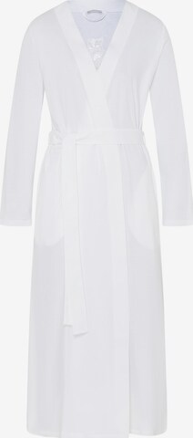 Hanro Dressing Gown ' Paola ' in White: front