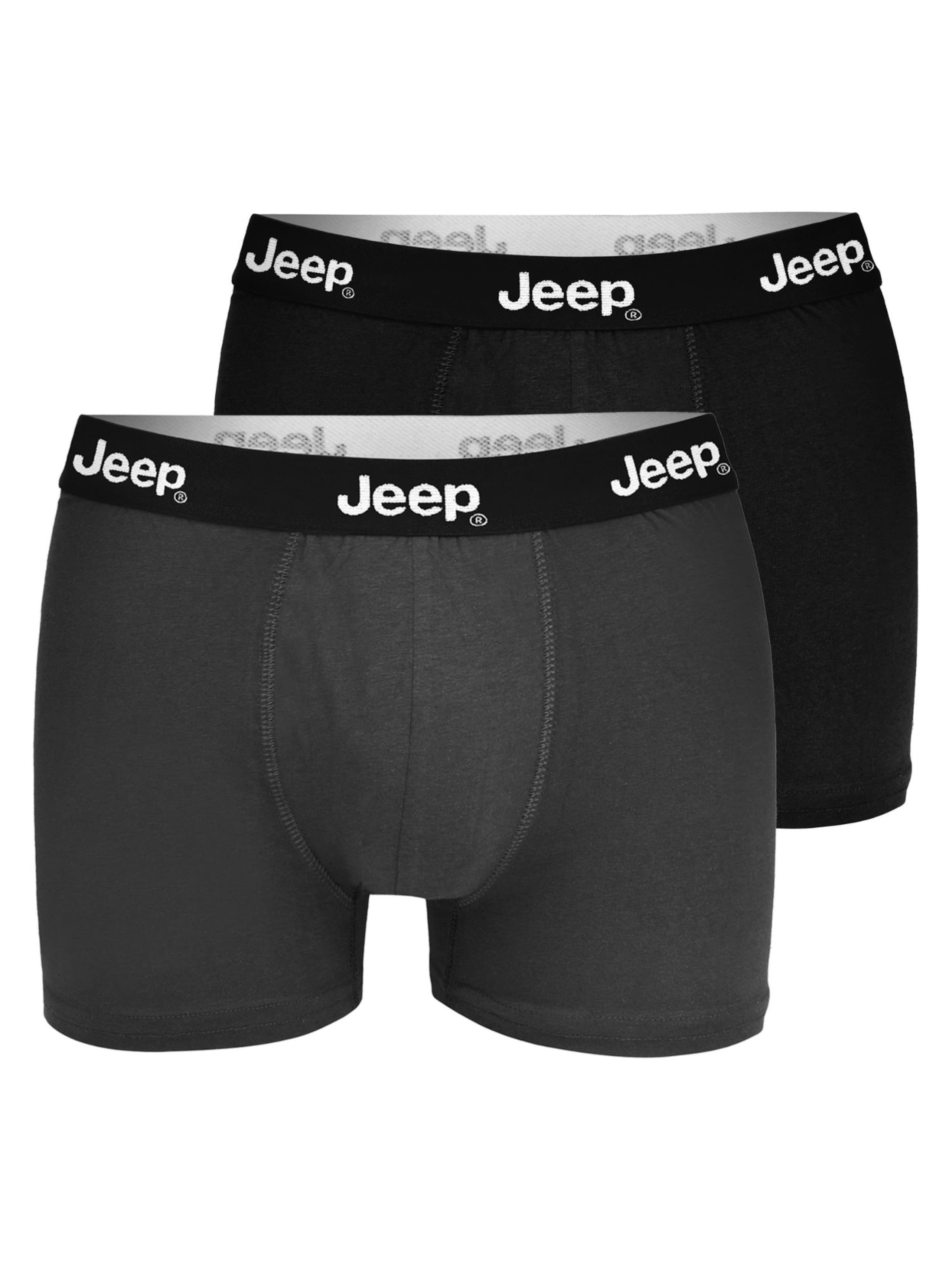 Boxer di Jeep in blu