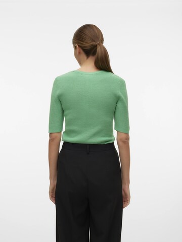 VERO MODA Sweater 'NEWLEXSUN' in Green