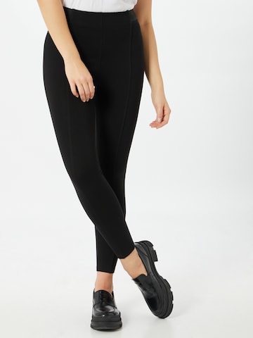 River Island Skinny Κολάν 'Valentina' σε μαύρο: μπροστά