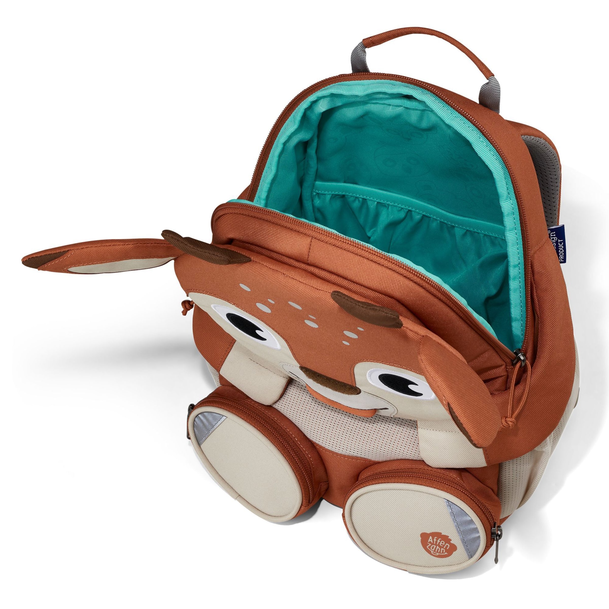Affenzahn Backpack 'Großer Freund' in Brown