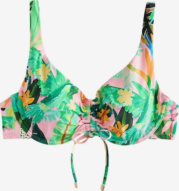 žalia Next Marškinėliai Bikinio viršutinė dalis: priekis