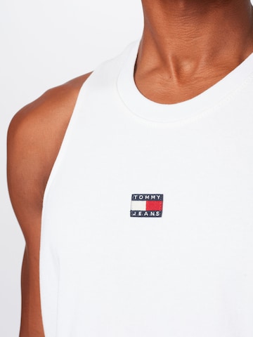 Tommy Jeans - Camiseta en blanco