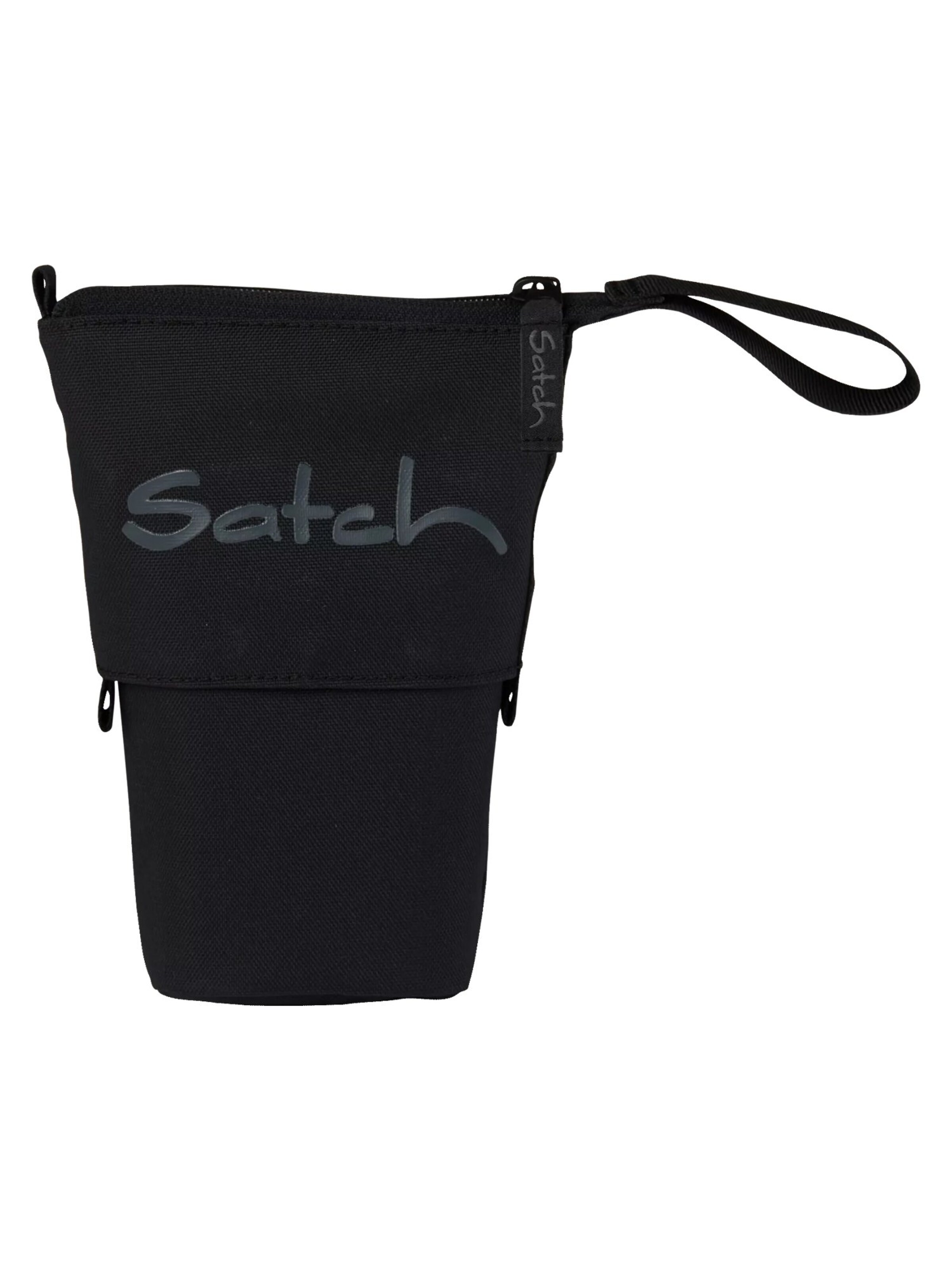 Satch Tasche 'Federmäppchen Pencil Slider'‌‌‌‌‌‌‌‌‌‌ in Schwarz