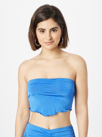 NLY by Nelly Top in Blauw: voorkant